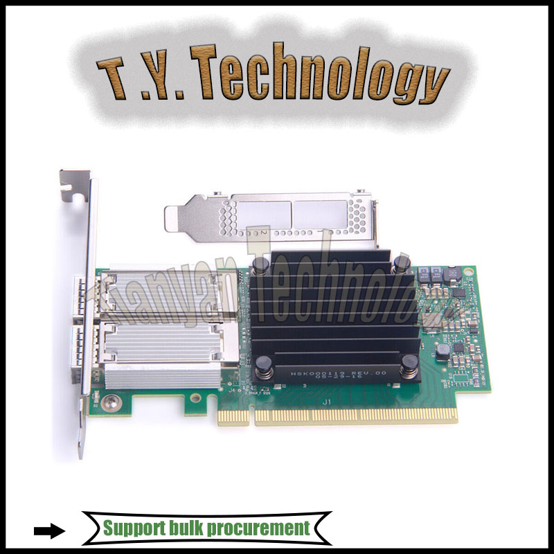 100Gbe Qsfp28 Network Card - การ์ดเชื่อมต่อเครือข่าย Mellanox MCX416A-CAT CX416A Dual Port