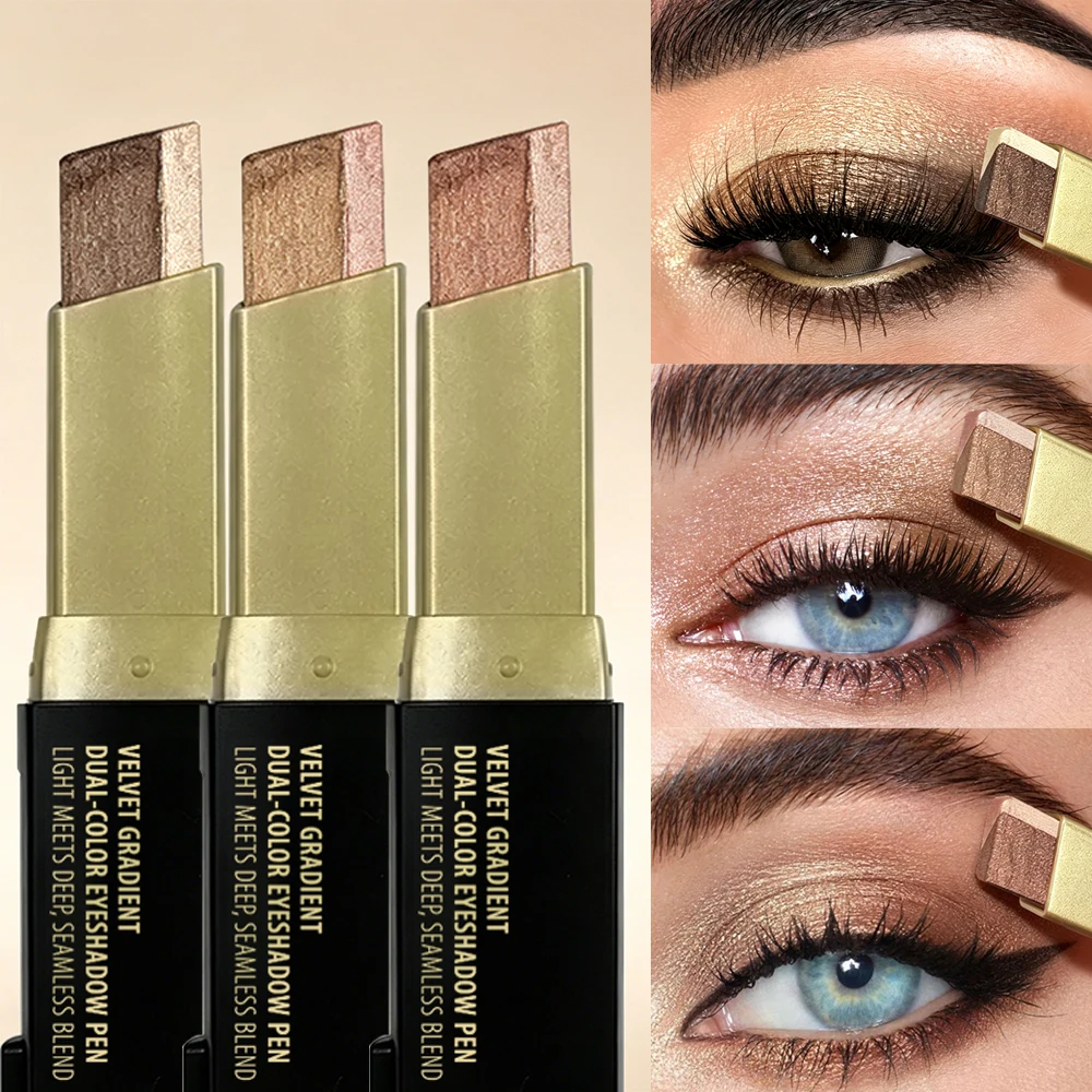 อายแชโดว์แบบแท่งสองสี - กันน้ำ - Gold 6138 บทวิจารณ์และราคา