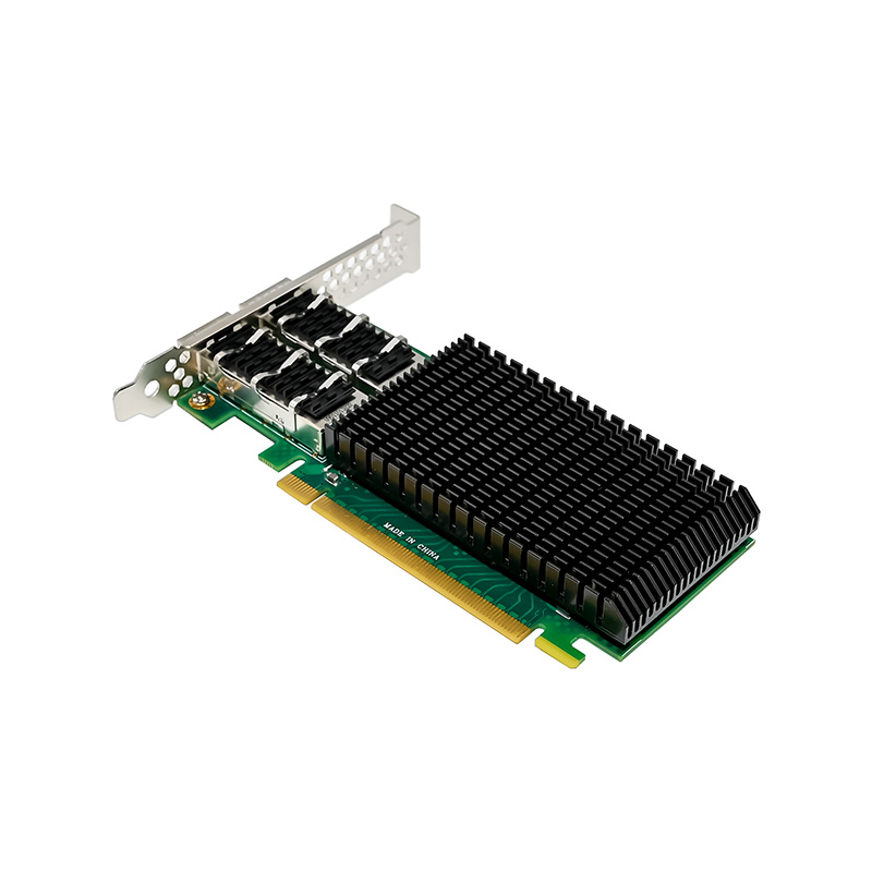 การ์ดควบคุม PCIe4.0 X16 ชิป Me - 100Gbe Qsfp28 Network Card บทวิจารณ์และราคา